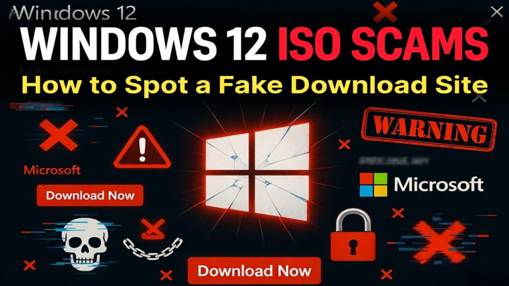 windows 12 iso scam