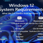 windows 12 system requirements