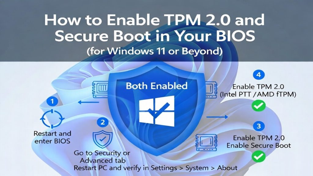 Enable TPM 2.0