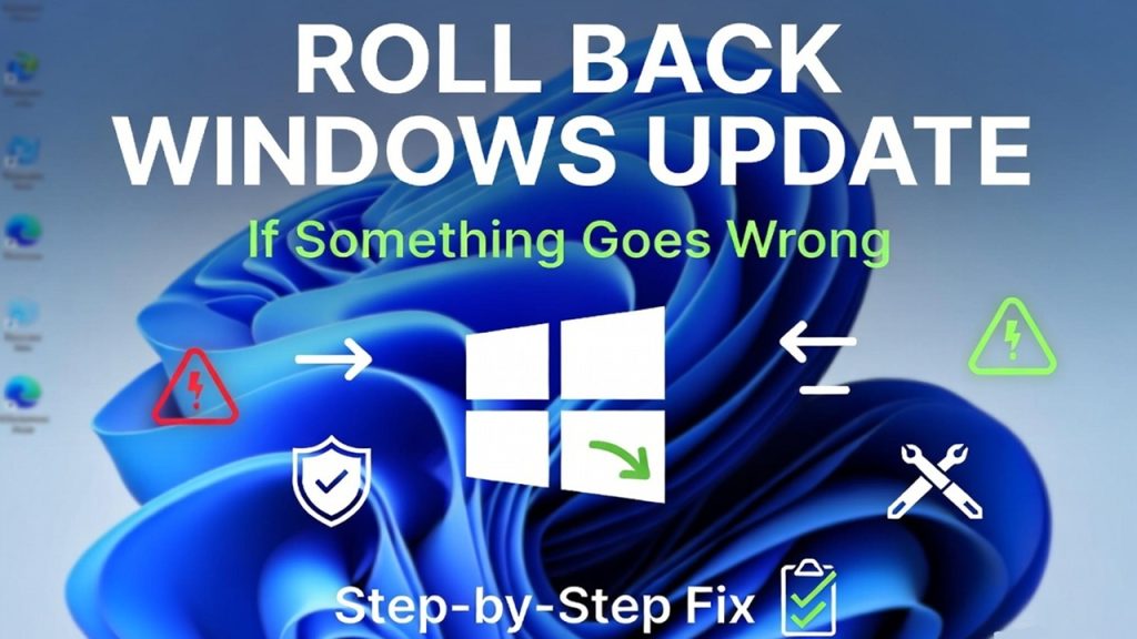 roll back windows update